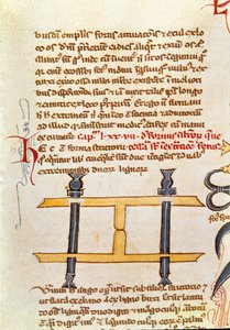 Guillaume de Salicet（Guglielmo da Saliceto）（1207-1270）の修道士・医師による写本ページ「手術」（MS.LAT.VII XXXII-3023）。14世紀 ベニスのマルシアナ図書館 作： Unknown artist