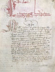 Du Guesclin (Duguesclin) に関連する写本 Bibliotheque Municipale de Dinan.