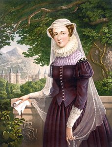 スコットランドのマリー・スチュアート女王（1542年～1587年）。