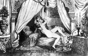 Marinette - カサノバの「Histoire de ma vie」に登場する。1872年のブリュッセル。 作： Unknown artist
