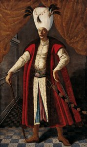 メフメト4世（1642-1693）オスマン帝国のスルタン、ca。 1681年 作： Unknown artist