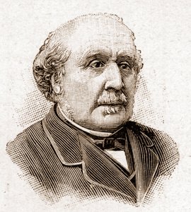1895年のアカデミー・フランセーズのメンバー：フランスの歴史家・政治家であるブロリー公爵アルベール（1821-1901）の肖像。 作： Unknown artist