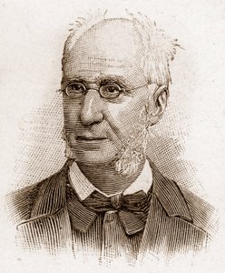 1895年のアカデミー・フランセーズのメンバー：フランスの政治家、エミール・オリヴィエ（1825-1913）の肖像。