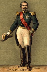 ナポレオン3世（1808-1873）、フランスの皇帝。 作： Unknown artist
