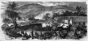 ニューカレドニア - ヌウ島の懺悔者 - 1870年のエングレーヴィング