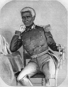 ニコラ・ファーブル・ゲファード 1859年から1867年までハイチ共和国の大統領。 作： Unknown artist