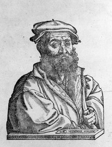 Nicolo (Niccolo) Tartaglia (1499 - 1557) イタリアの数学者。 作： Unknown artist