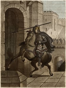 オットー2世、パリ以前の神聖ローマ帝国皇帝 - ルーとして知られる神聖帝国のオットー2世（955-983）は、パリ（パリ本部、978年）でペネトレーションができないことに苛立ち、城壁の下を歩いてドアに槍を仕込んだ。