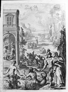 オヴィド（オヴィディウス） - 第15巻の挿絵 - （P. Ovidii Nasonis Metamorphose libri XV um notis TH. Farnabii.）Thomas Farnaby (Farnabia) (1575-1647)によるメモ。 作： Unknown artist