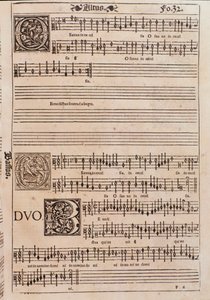 Liber octo missarum（1541年）のページ。
