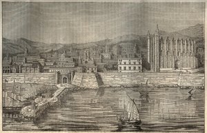 パルマ・デ・マジョルカ、マヨルカ（マヨルカ島）、バレアリック諸島 - 彫刻 1837年