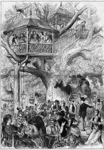 1873年、Sceaux Parkでのパーティー。