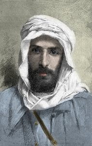 Pierre Paul Francois Camille Savorgnan de Brazza (1852-1905) フランスのアフリカにおける探検家 _ Portrait of Pietro Paolo Savorgnan di Brazza or Pierre Paul Francois Camille Savorgnan de Brazza in French (1852-1905) 1882年頃のコンゴフランセ総督 作： Unknown artist