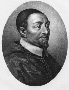 Pierre de Bérulle (1575-1629), フランスの枢機卿、精神的な作家。 作： Unknown artist