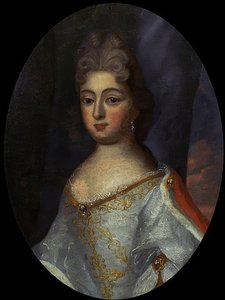 ポーランドのテレーズ・クニグンデの肖像（1676-1730） 作： Unknown