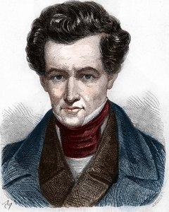 Portrait Armand Carrel (1800-1836) フランスのジャーナリスト。