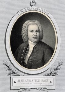ジャン・セバスチャン・バッハによるメダイユの肖像（Johann Sebastian Bach 作： Unknown artist
