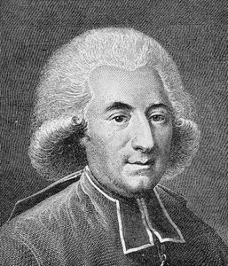 アベ・フォーシェ（1744-1793）の肖像。19世紀末、H.Martinの「Histoire de France」に掲載された版画。 作： Unknown artist