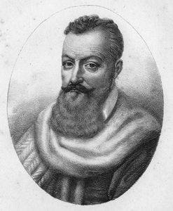 ボーモン・マジストラット伯爵アキレス・ド・ハーレイ（1536～1619年）の肖像。 作： Unknown artist