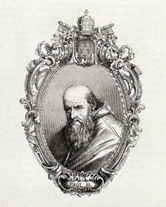 アレッサンドロ・ファルネーゼの肖像、ポール3世（1468 - 1549）1534年から1549年まで教皇を務めた。 作： Unknown artist