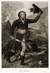 アレクサンドル・ダヴィ・デュマ（1762-1806）の肖像 アレクサンドル・デュマの父 父 作： Unknown artist
