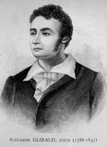 詩人アレクサンドル・ギロー（1788-1847）の肖像 - グラビア19世紀 作： Unknown artist