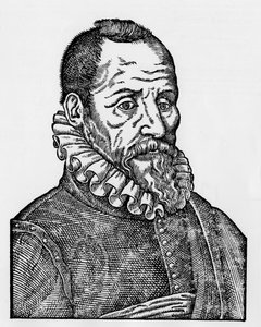 フランスの外科医、アンブロワーズ・パレ（1509-1590）の肖像 作： Unknown artist