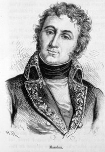 フランスの牧童であったアンドレ・マセナ（1756-1817）の肖像。 作： Unknown artist