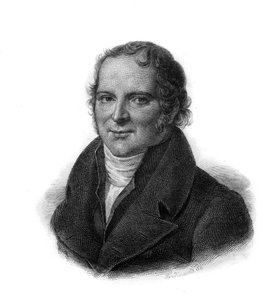 アントワーヌ・フランソワ（フルクロイ伯爵）の肖像（1755年～1809年） 化学者、博物学者、医師 19世紀のエングレーヴィング