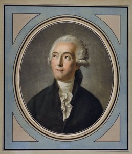 フランスの化学者、アントワーヌ・ローラン・ド・ラヴォアジエ（1743-1794）の肖像。 作： Unknown artist