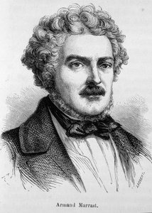 フランスの政治家アルマン・マラストの肖像（1801～1852年 作： Unknown artist