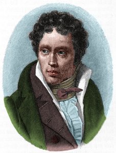 ドイツの哲学者、アーサー・ショーペンハウアー（1788-1860）の肖像。