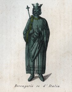 イタリア王ベレンガー2世（900-966）の肖像 - Berenger II ou ou Berenger d