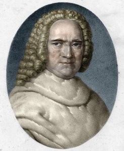 フランスの植物学者、ベルナール・ド・ジュシュー（1699-1777）の肖像。 作： Unknown artist