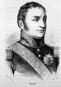 ベルトラン・クラウゼル（またはクラウゼル）（1772年〜1842年）の肖像。19世紀末、H.Martinの「Histoire de France」に掲載された版画。 作： Unknown artist