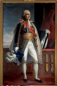 ボン・アドリアン・ジャノ・ド・モンシー（コネリアーノ公）（1754-1842）の肖像、1804年には帝国のマレシャル、1833年から1842年まではアンヴァリッドの総督。 匿名の絵画。1806年 日2,15x1,33 m パリ、アルミー美術館 作： Unknown artist
