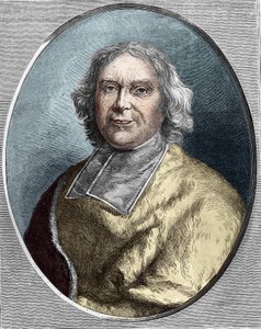 フルーリー枢機卿（1653-1743）の肖像。アンドレ・エルキュール・ド・フルーリーが1866年に彫ったもの。 作： Unknown artist