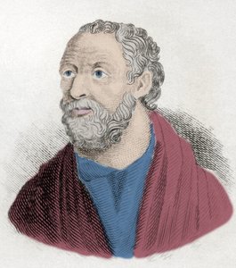 カルネイド（紀元前219～128年）の肖像 ギリシャの哲学者。 作： Unknown artist