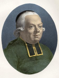 Charles, Abbe of the Epee (1712 - 1789) フランスの教育学者の肖像。 作： Unknown artist