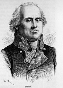 フランスの政治家、シャルル・フランソワ・ルブラン（1739-1824）の肖像。 作： Unknown artist