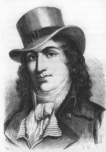 フランスの政治家、シャルル・ジャン・マリー・バルバルー（1767-1794）の肖像。