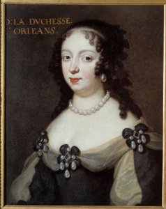 シャルロット・エリザベート・ド・バヴィエール（1652-1722）オルレアン公爵夫人（マダム・パラティーヌと呼ばれる）の肖像。17世紀の匿名の絵画。油彩・キャンバス。Meaux, Musee Bossuet - シャルロット・エリザベート・ド・バイエルン（1652年～1722年）の肖像。 作： Unknown artist