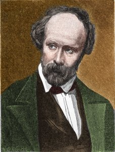クリスチャン・フリードリヒ・ヘッベル（1813-1863）の肖像 ドイツの詩人・劇作家 作： Unknown artist