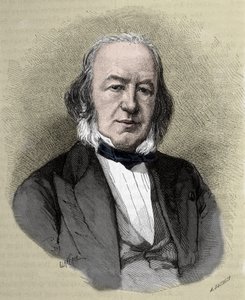 クロード・ベルナール（1813～1878）フランスの生理学者の肖像。 作： Unknown artist