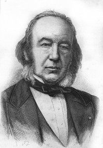 クロード・ベルナール（1813～1878）の肖像 - アンリ・マルタン著「フランスの歴史」より 作： Unknown artist