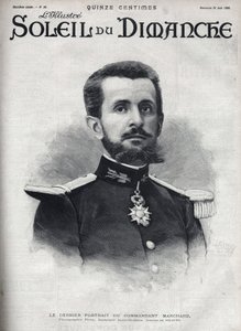 ジャン・バティスト・マルシャン司令官（1863-1934）の肖像。6月25日付「Le sun-du-dimanche」に掲載されたエングレーヴィング 作： Unknown artist