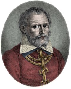Cypriano de RoryまたはCipriano de Rory（1515-1565）フランドルの作曲家の肖像。