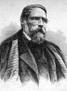 フランスの画家デカンの肖像（1803～1860年）-「Les Contemporains」に掲載、19世紀末（エングレーヴィング）。 作： Unknown artist