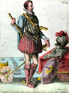 ドン・ファン・ホセ・オブ・オーストリア（1629-1679）オランダ副王の肖像 17世紀のエングレーヴィング 個人蔵 作： Unknown artist