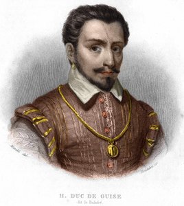 ギーズ公の肖像フランソワ・ド・ロレーヌ（オーマル公爵、第2代ギーズ公爵） フランスの中将（1519年～1563年 作： Unknown artist